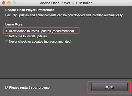 adobe flash player free download for mac os sierra